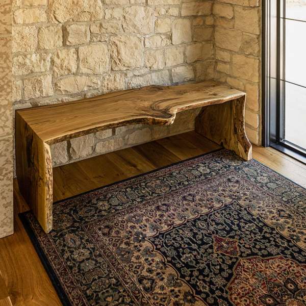 Entry bench - Oak