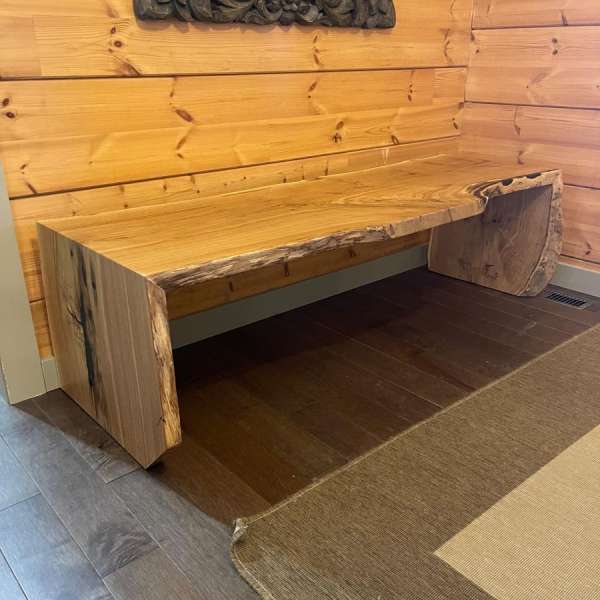 Entry bench - Oak